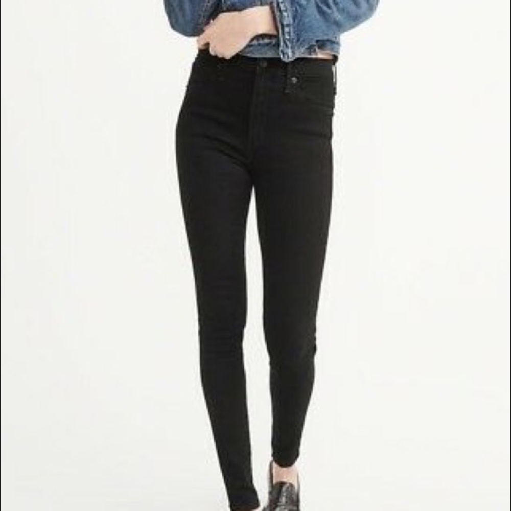 Abercrombie Simone High Rise Super Skinny